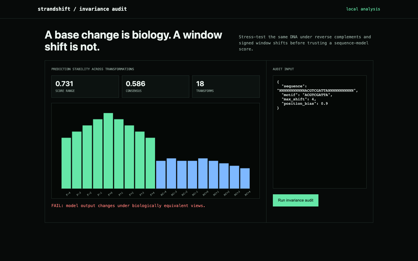 strandshift working browser demo